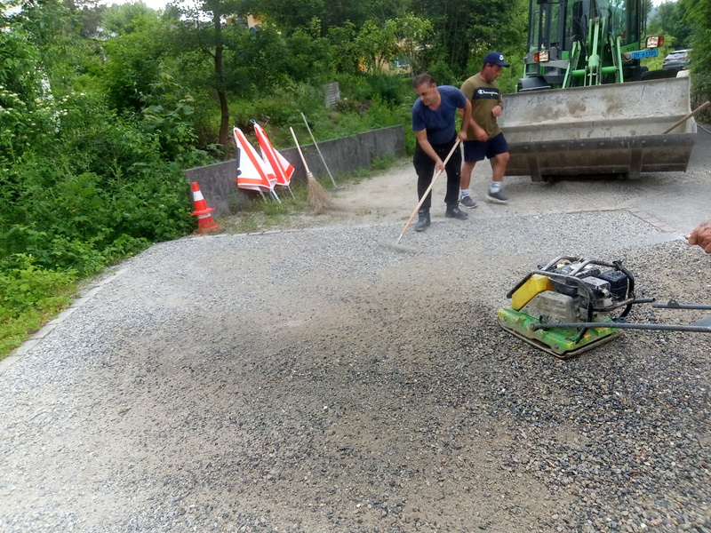 Parkplatzsanierung